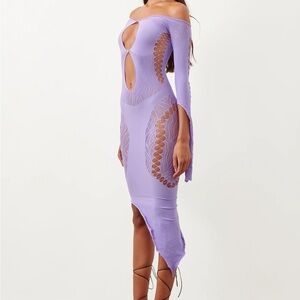 Poster Girl Lilac Charlotte Dress. Like New.